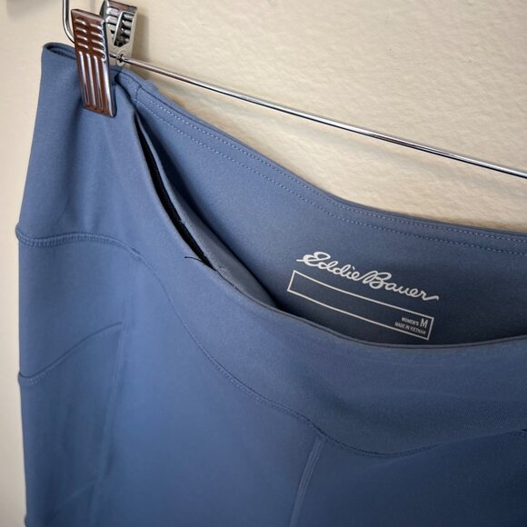 EDDIE BAUER Blue Traverse Trail High-Rise Capri Leggings Size Medium - Picture 5 of 7